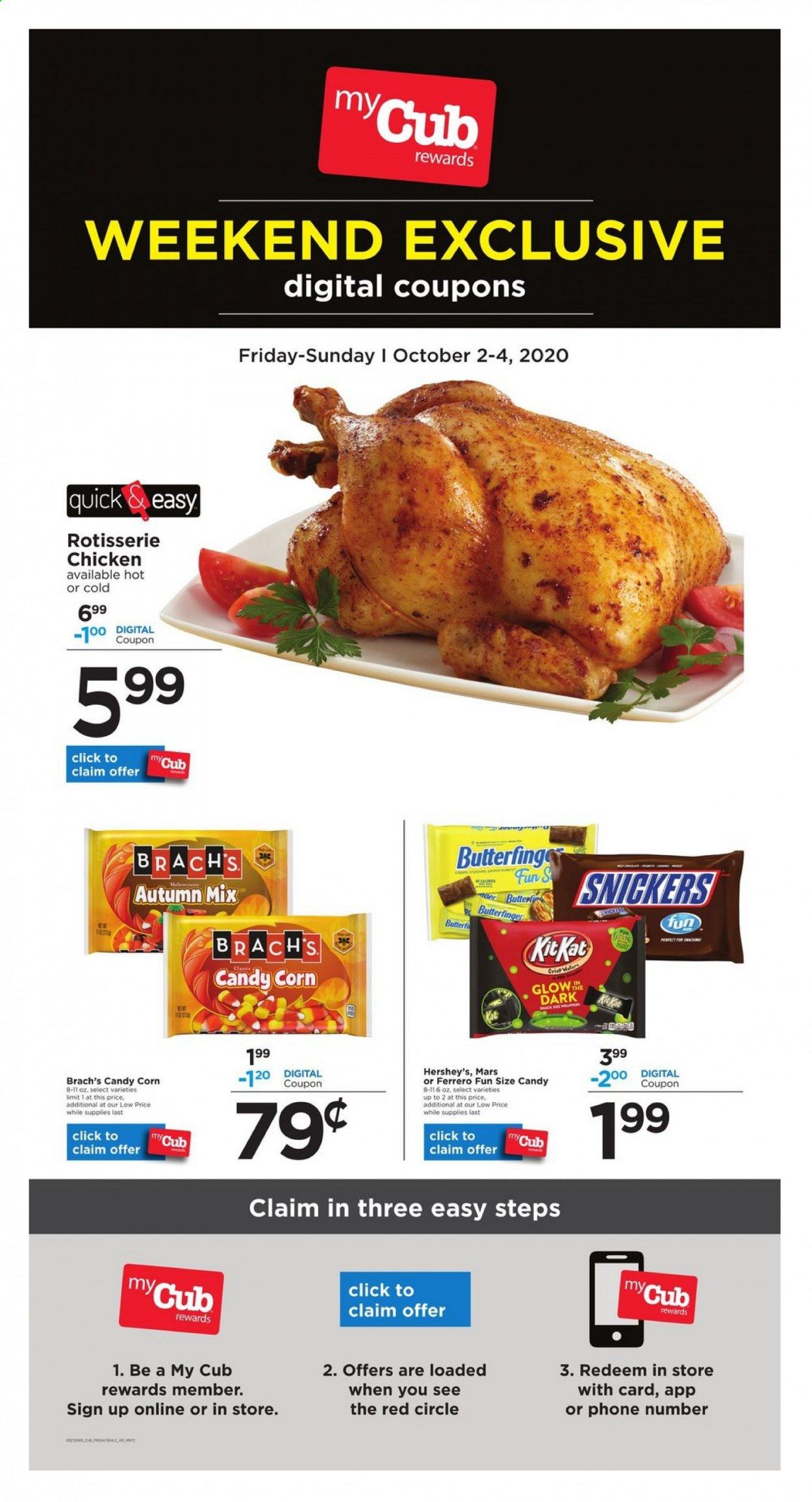 Cub Foods Weekly Ad Flyer October 2 to October 4