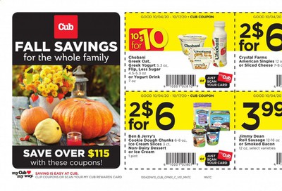 Cub Foods Weekly Ad Flyer October 4 to October 17