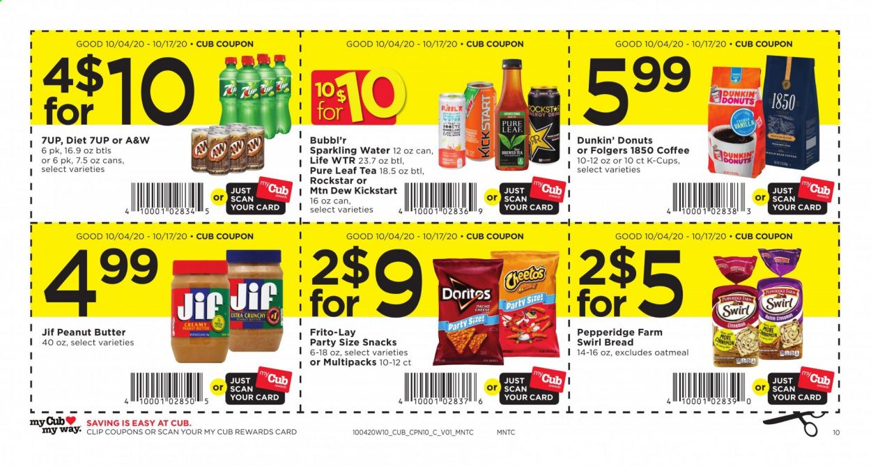Cub Foods Weekly Ad Flyer October 4 to October 17