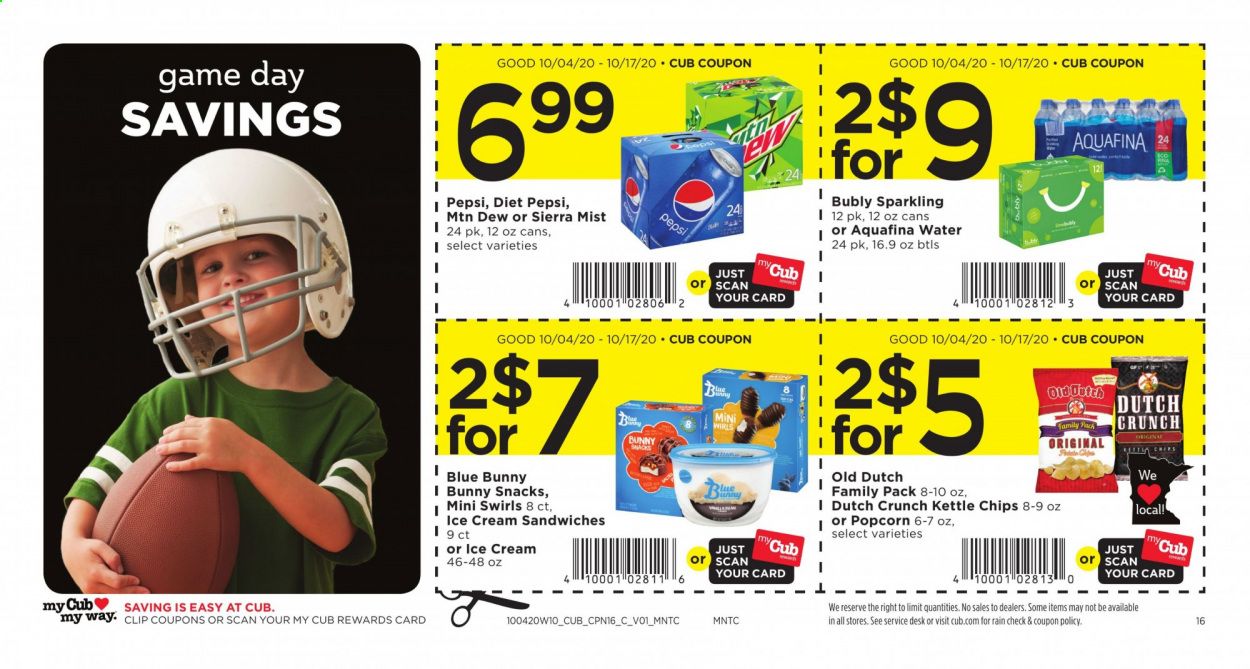 Cub Foods Weekly Ad Flyer October 4 to October 17