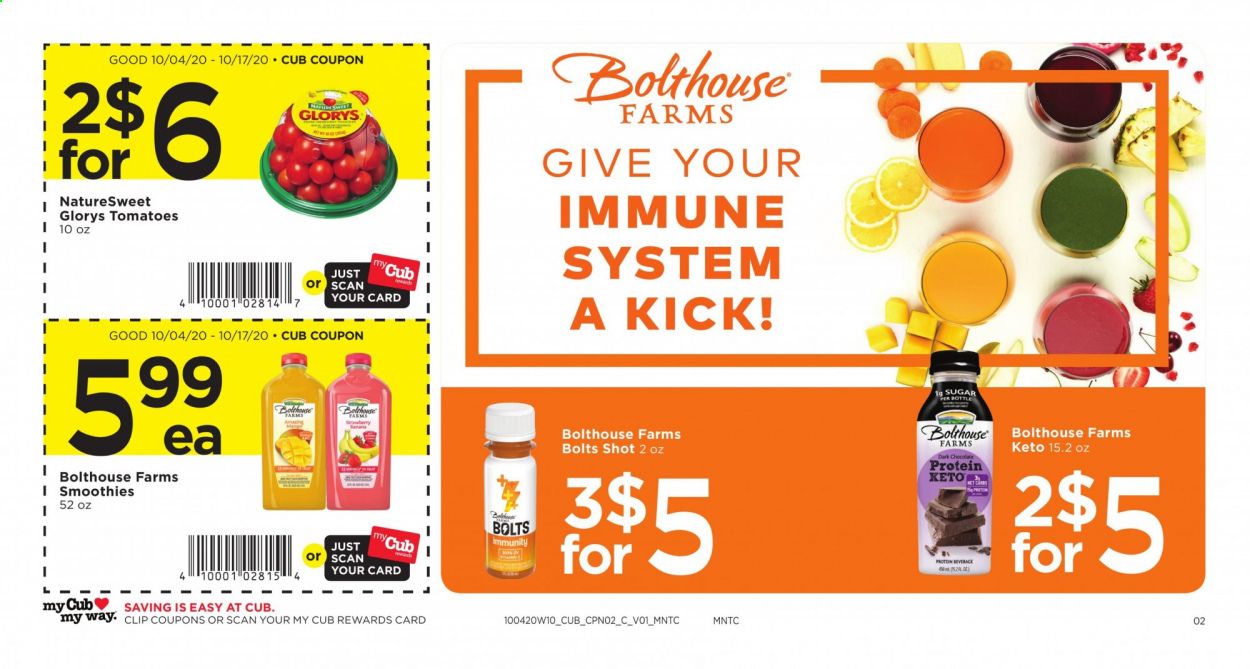 Cub Foods Weekly Ad Flyer October 4 to October 17