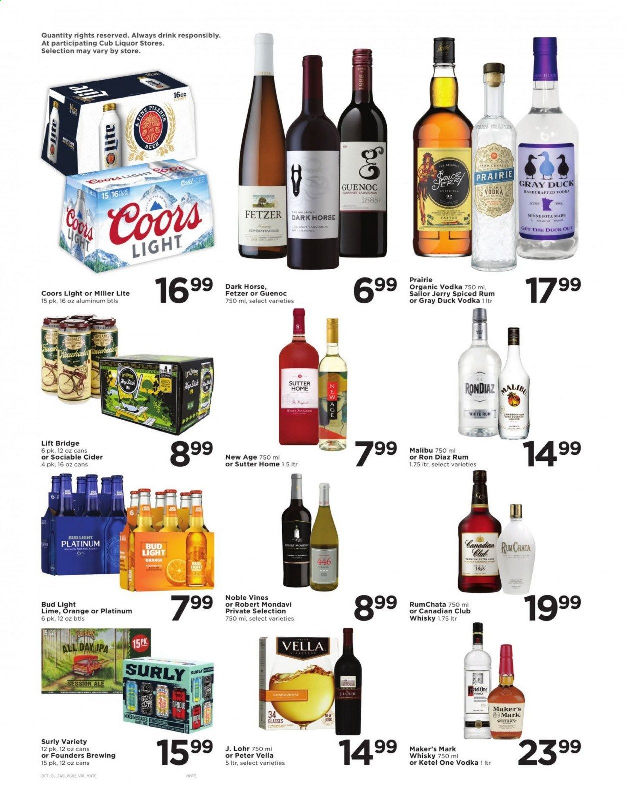 Cub Foods Weekly Ad Flyer October 1 to November 4