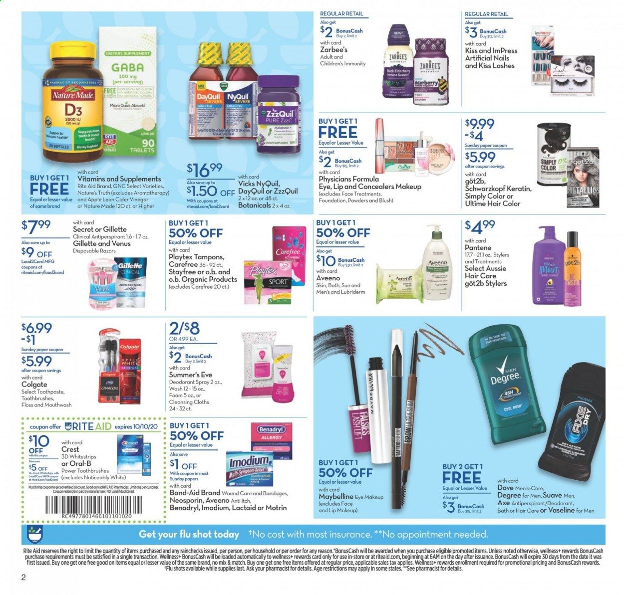 RITE AID Weekly Ad Flyer October 4 to October 10