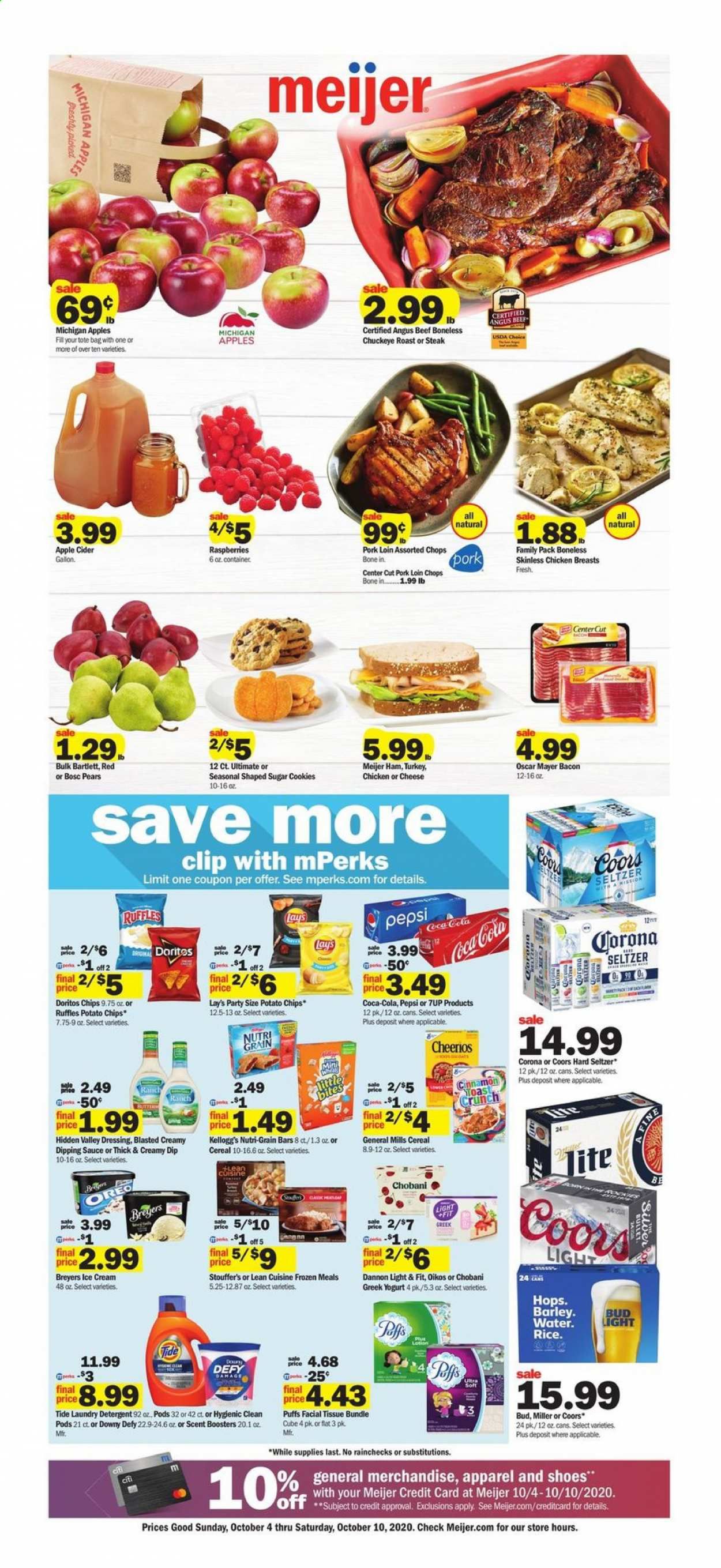 Meijer (IN) Weekly Ad Flyer October 4 to October 10