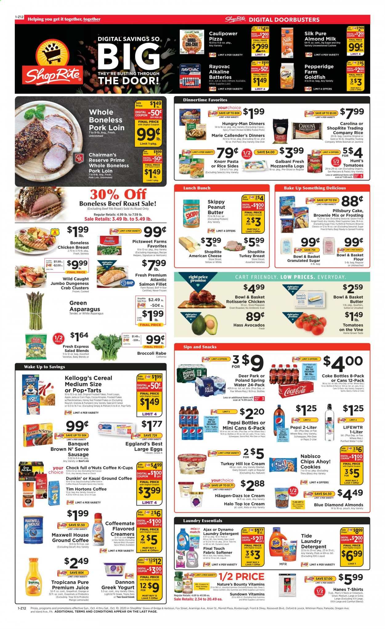 ShopRite Weekly Ad Flyer October 4 to October 10