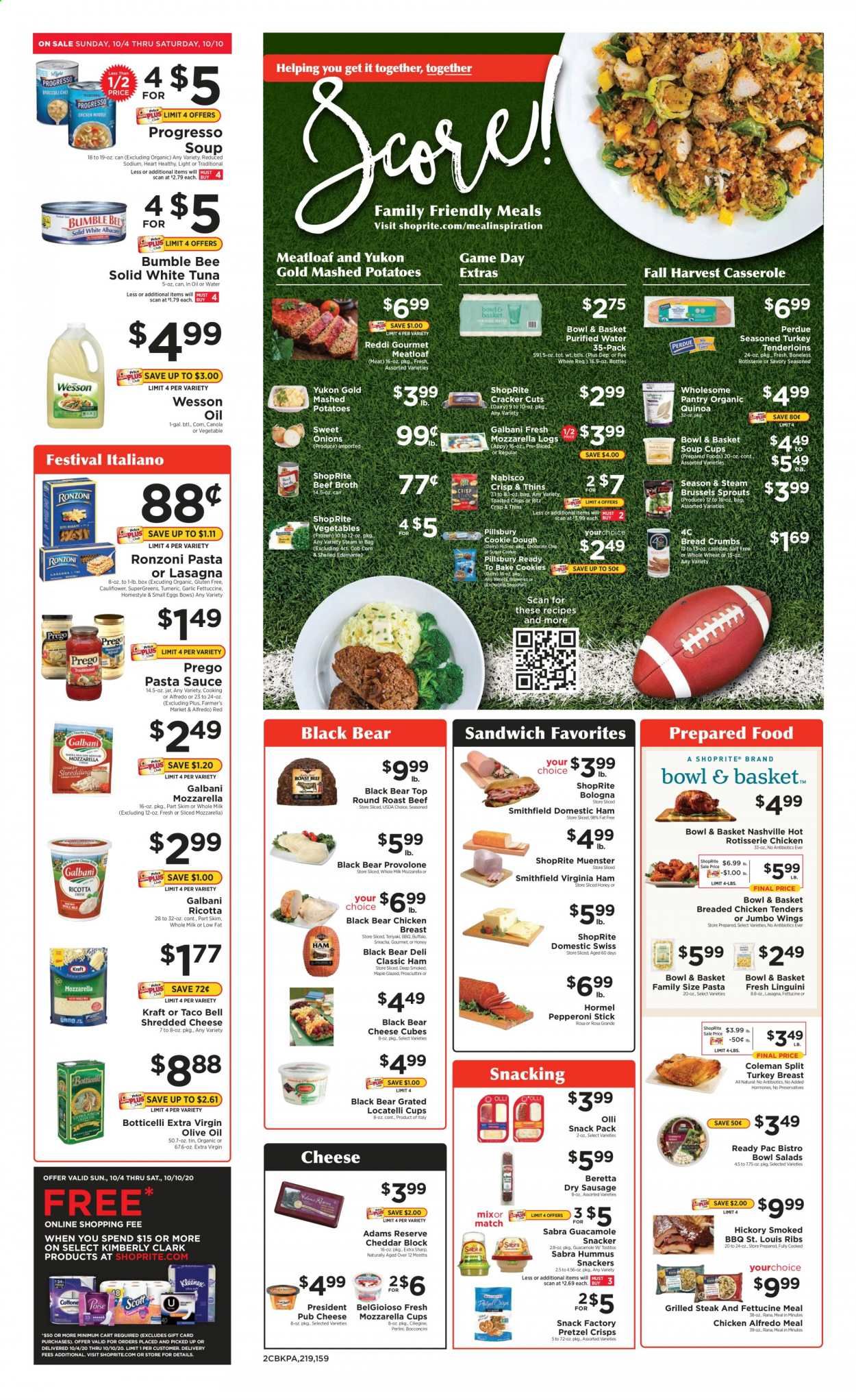 ShopRite Weekly Ad Flyer October 4 to October 10