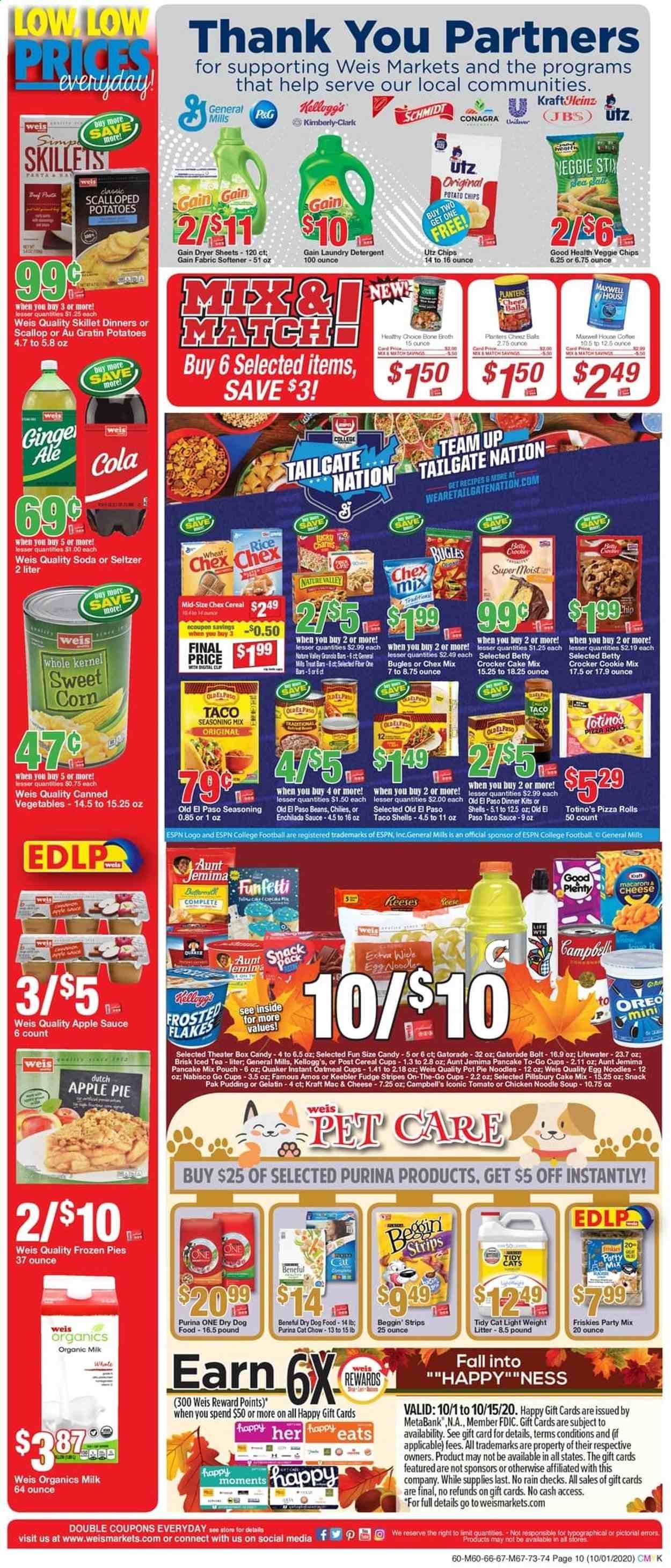 Weis Weekly Ad Flyer October 1 to November 5