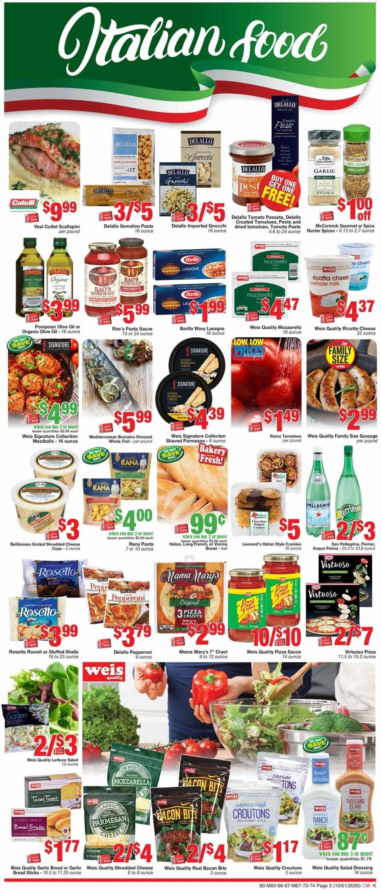Weis Weekly Ad Flyer October 1 to November 5