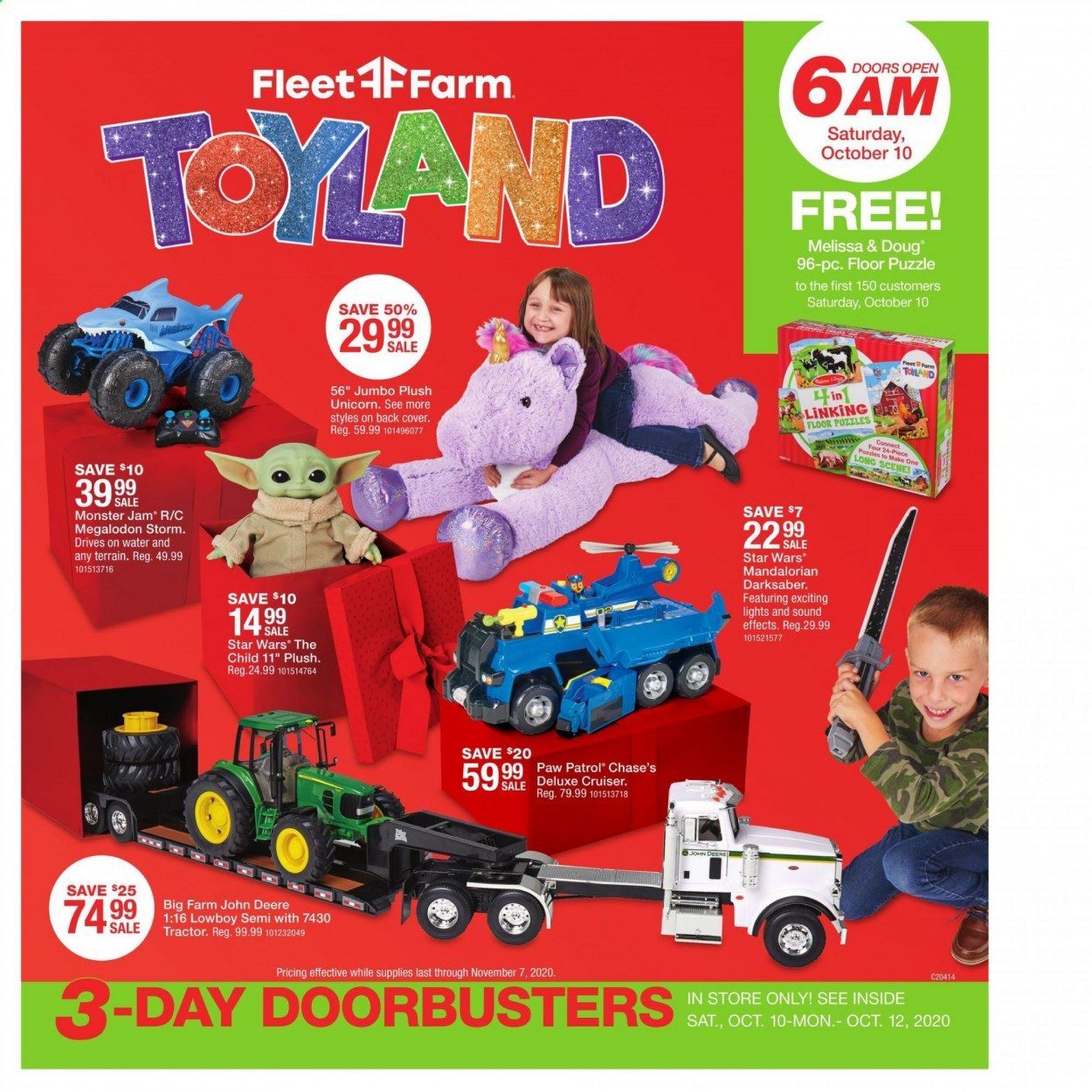 Fleet Farm Weekly Ad Flyer October 10 to November 7
