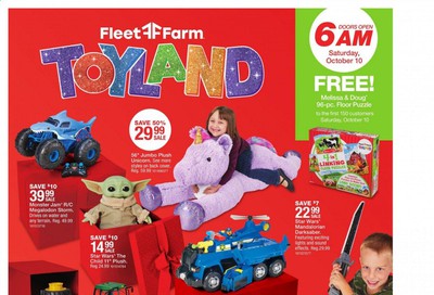 Fleet Farm Weekly Ad Flyer October 10 to November 7