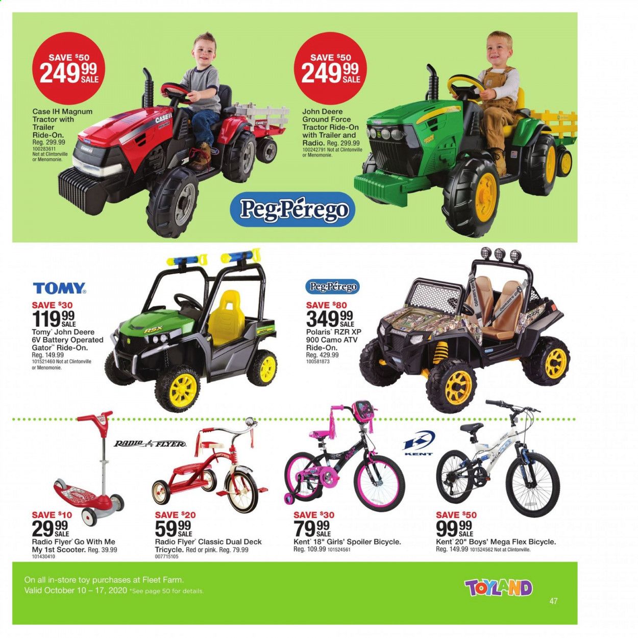 Fleet Farm Weekly Ad Flyer October 10 to November 7