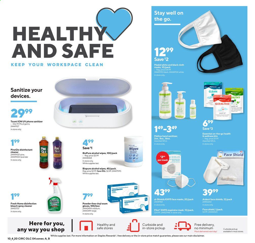 Staples Weekly Ad Flyer October 4 to October 10