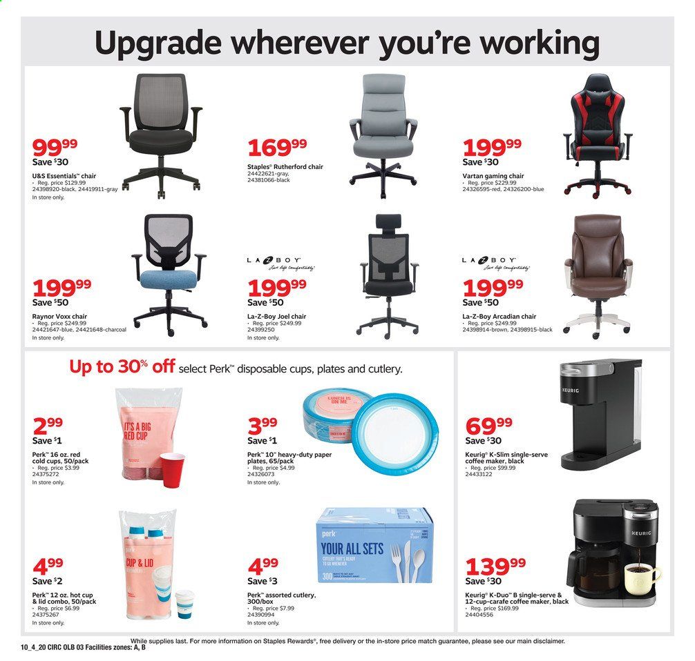 Staples Weekly Ad Flyer October 4 to October 10