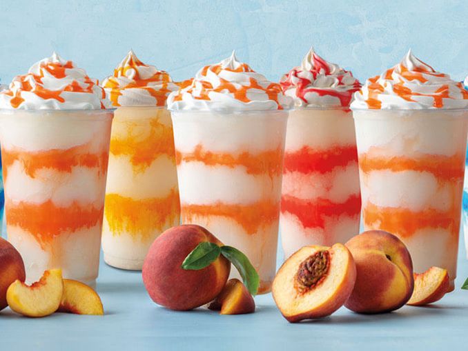 New Peach Lemonade Frost is Keeping it Cool at Auntie Anne's New Peach Lemonade Frost is Keeping it Cool at Auntie Anne's