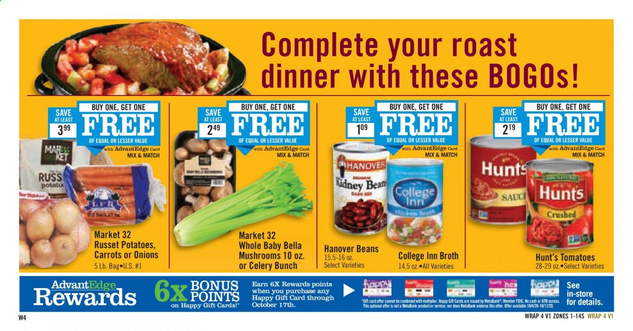Price Chopper (NH) Weekly Ad Flyer October 4 to October 11