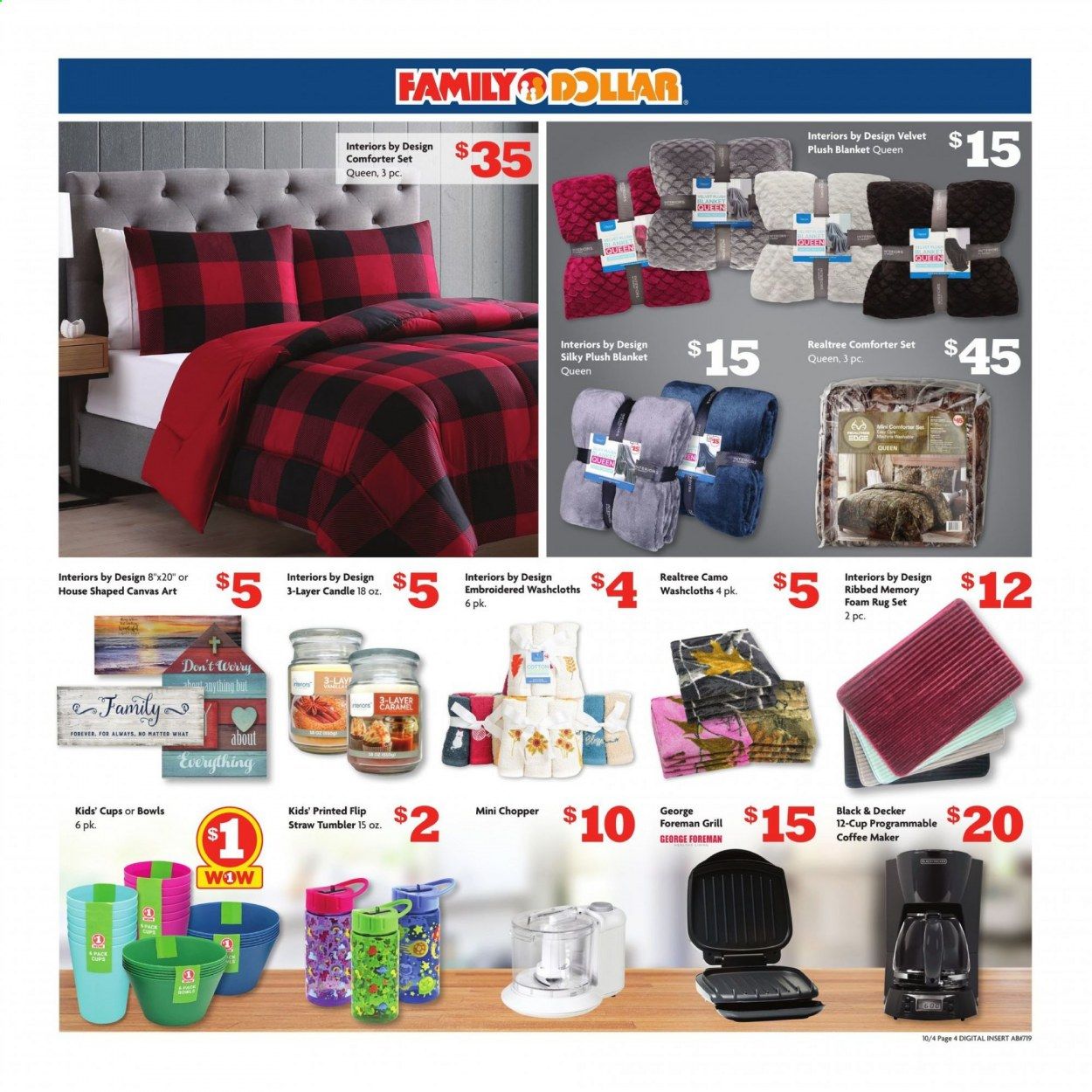 Family Dollar Weekly Ad Flyer October 4 to October 10
