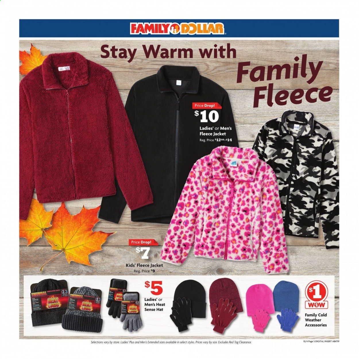 Family Dollar Weekly Ad Flyer October 4 to October 10