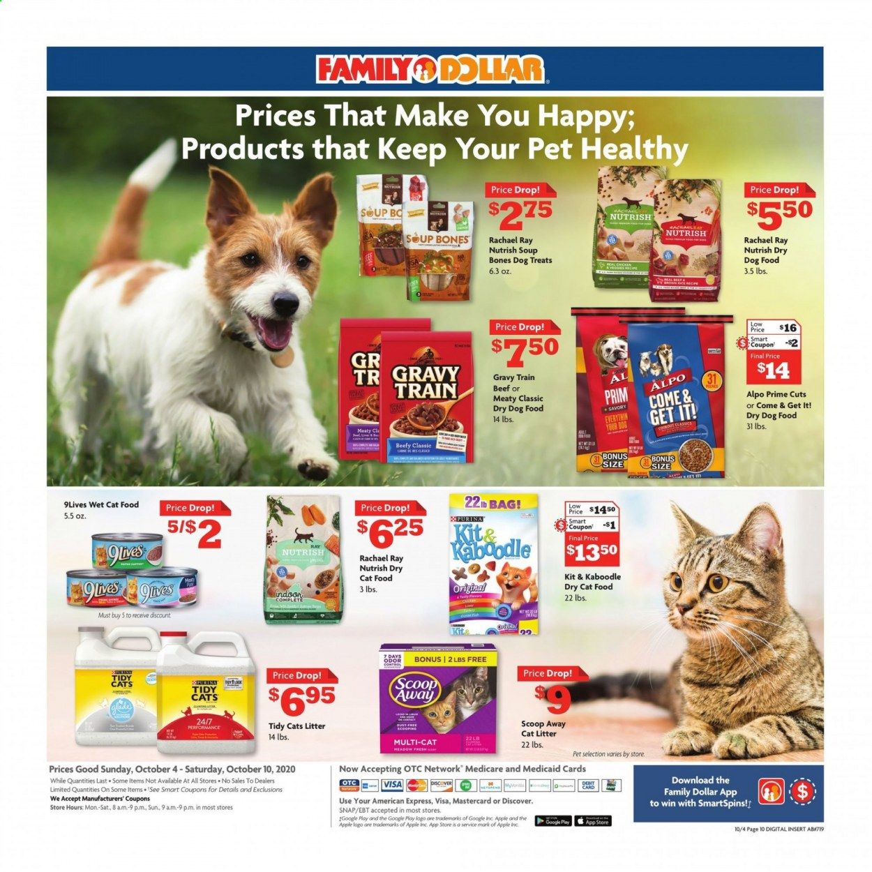 Family Dollar Weekly Ad Flyer October 4 to October 10