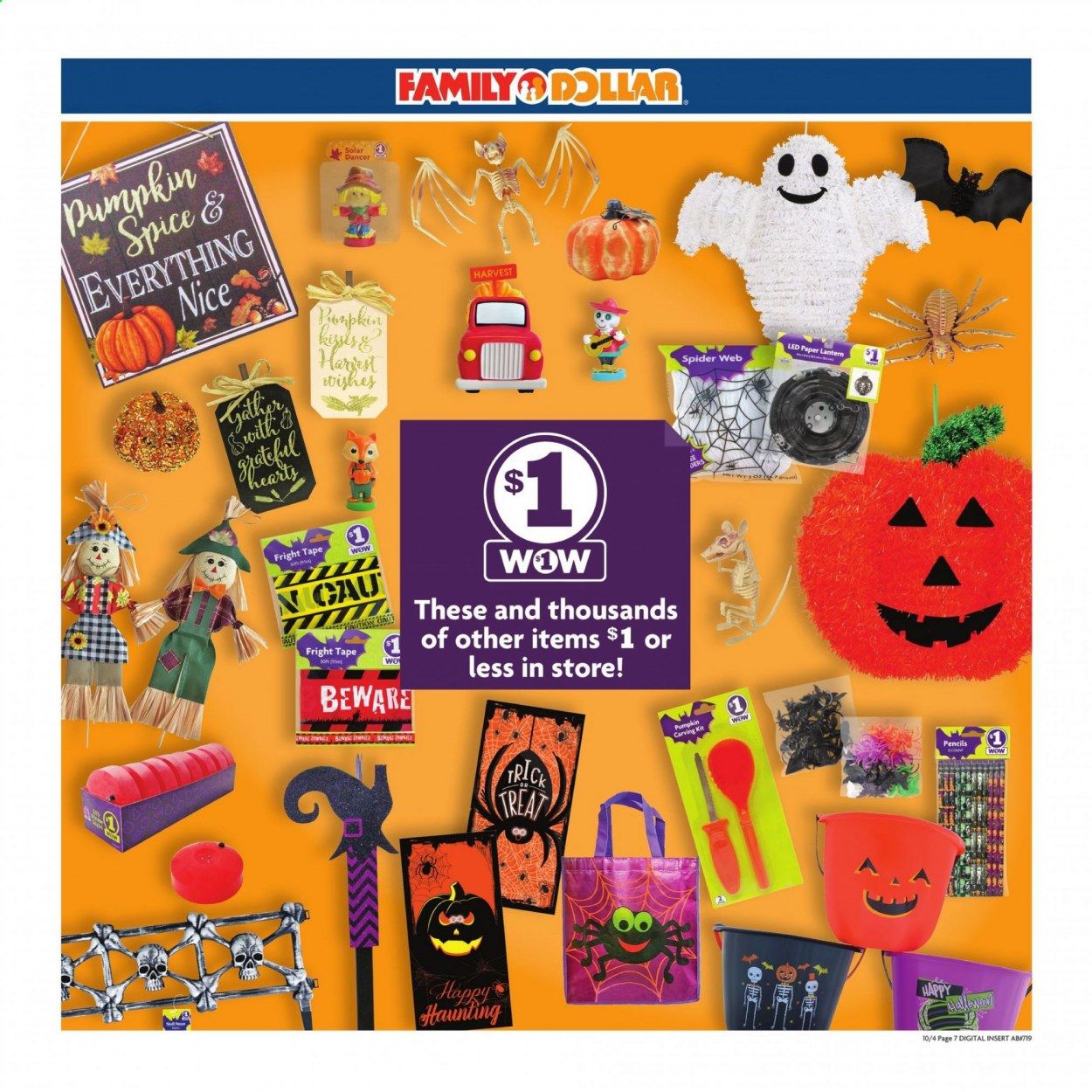 Family Dollar Weekly Ad Flyer October 4 to October 10