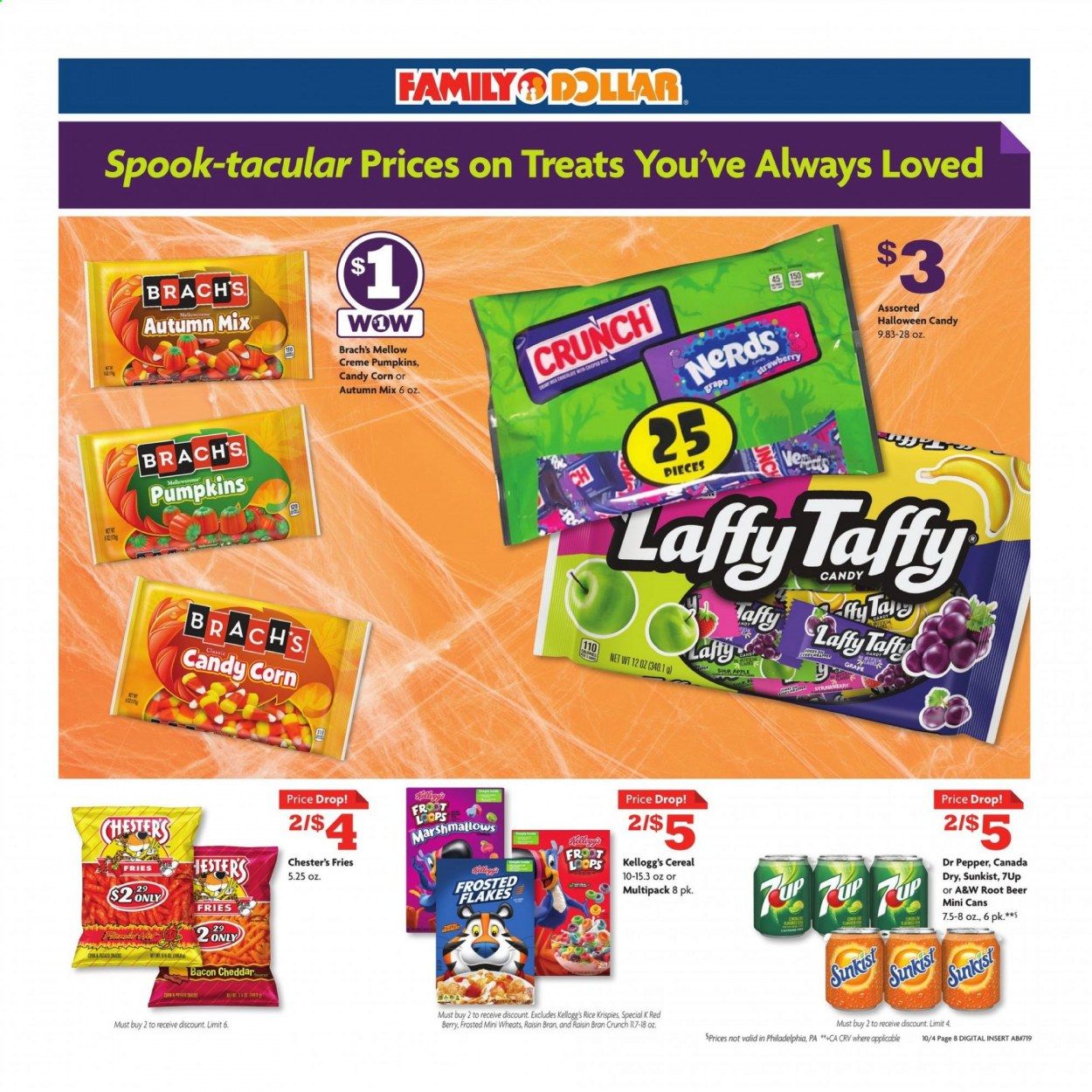 Family Dollar Weekly Ad Flyer October 4 to October 10