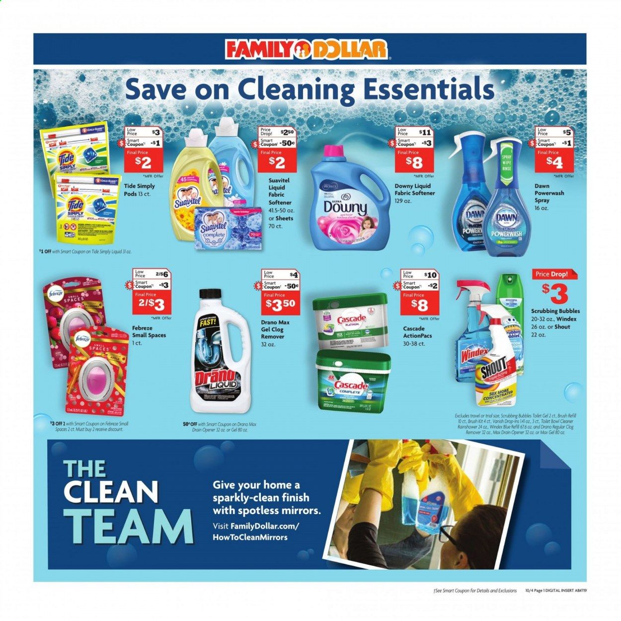 Family Dollar Weekly Ad Flyer October 4 to October 10