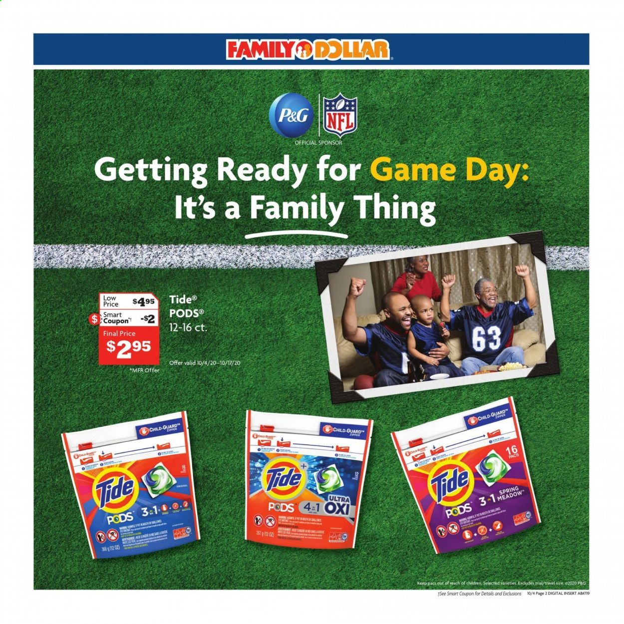 Family Dollar Weekly Ad Flyer October 4 to October 10