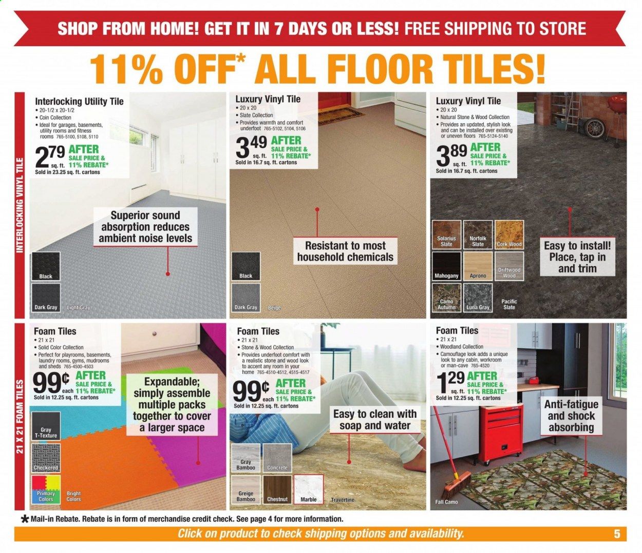 Menards Weekly Ad Flyer October 4 to October 10