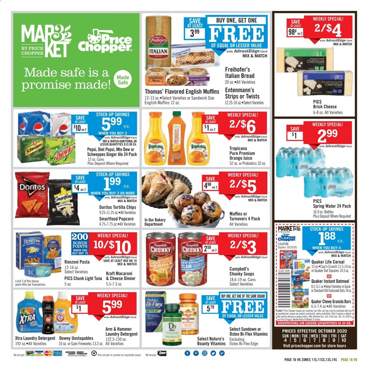Price Chopper (MA) Weekly Ad Flyer October 4 to October 11