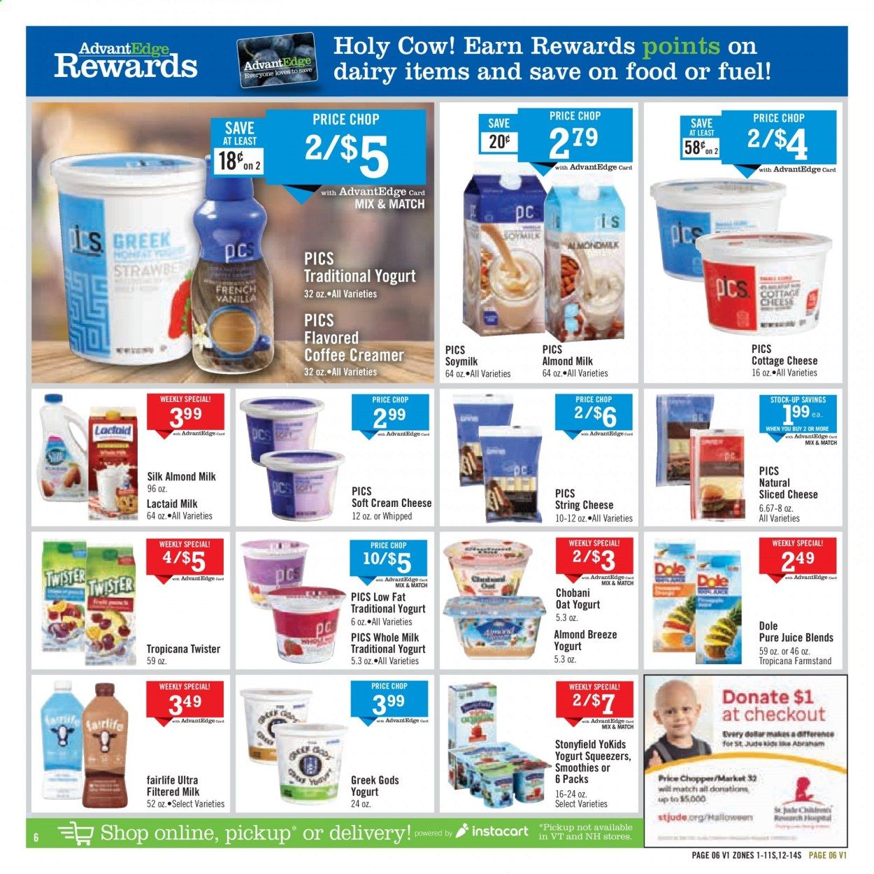 Price Chopper (VT) Weekly Ad Flyer October 4 to October 11