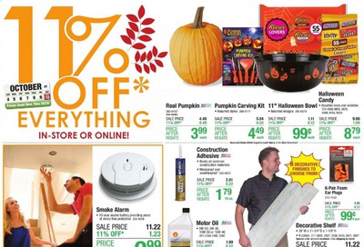 Menards Weekly Ad Flyer October 4 to October 10