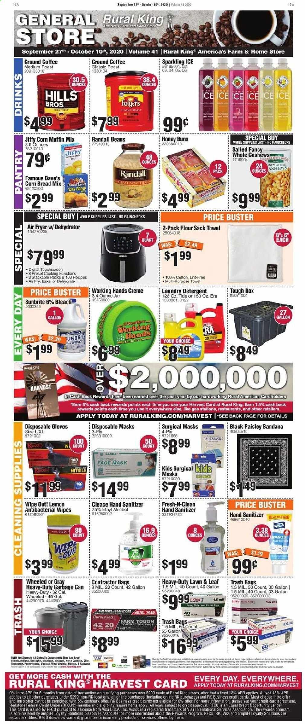 Rural King Weekly Ad Flyer September 27 to October 10