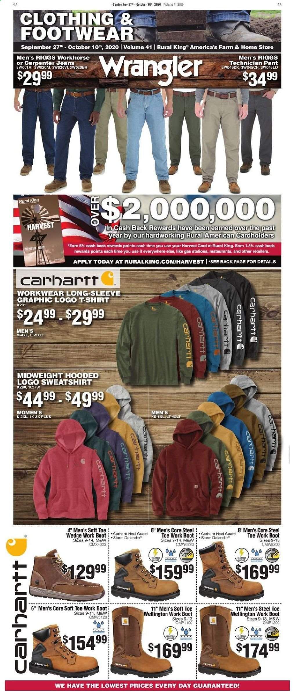 Rural King Weekly Ad Flyer September 27 to October 10