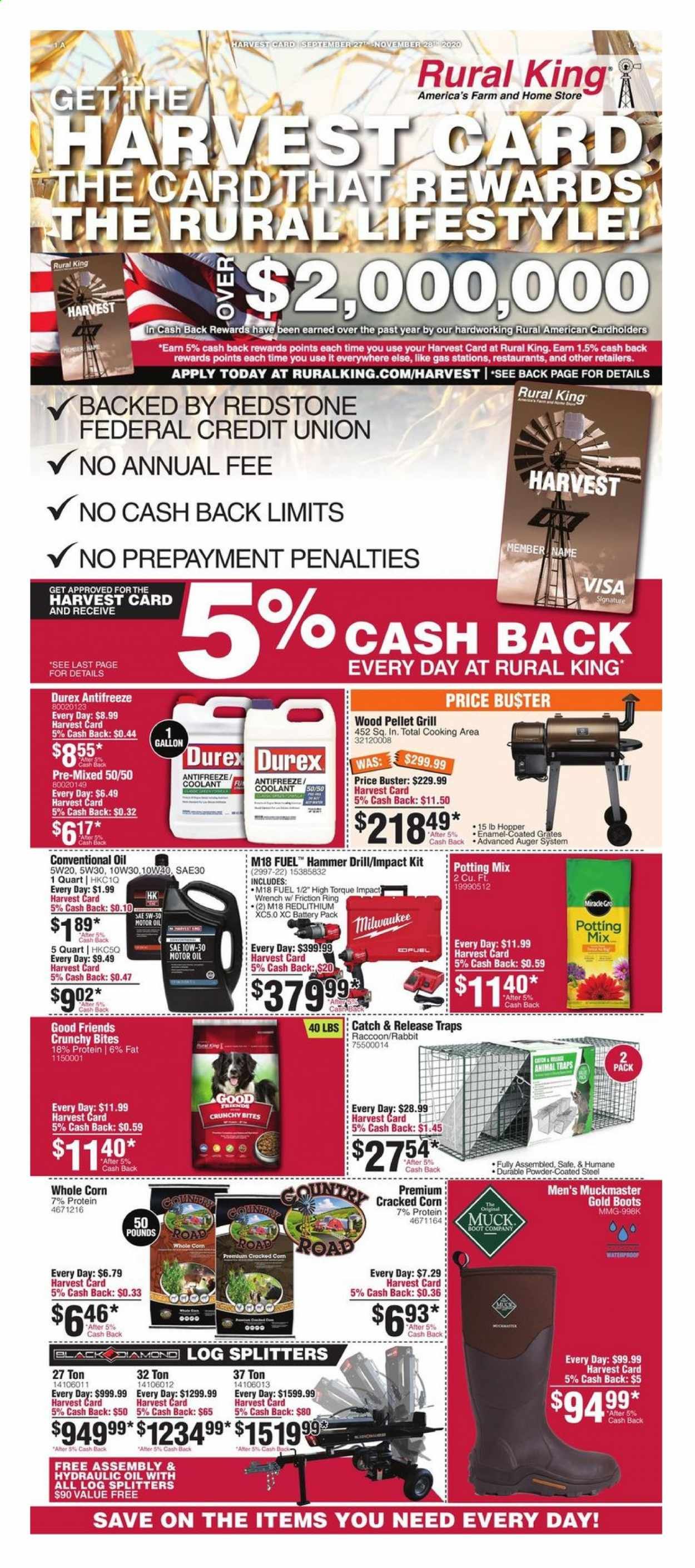 Rural King Weekly Ad Flyer September 27 to November 28