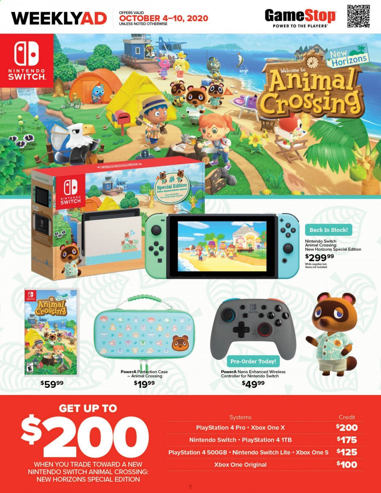 GameStop Weekly Ad Flyer October 4 to October 10