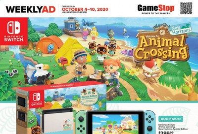 GameStop Weekly Ad Flyer October 4 to October 10