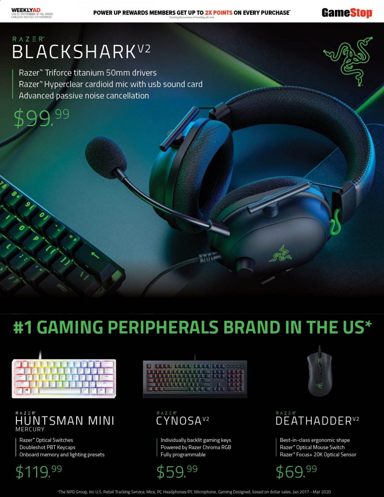 GameStop Weekly Ad Flyer October 4 to October 10