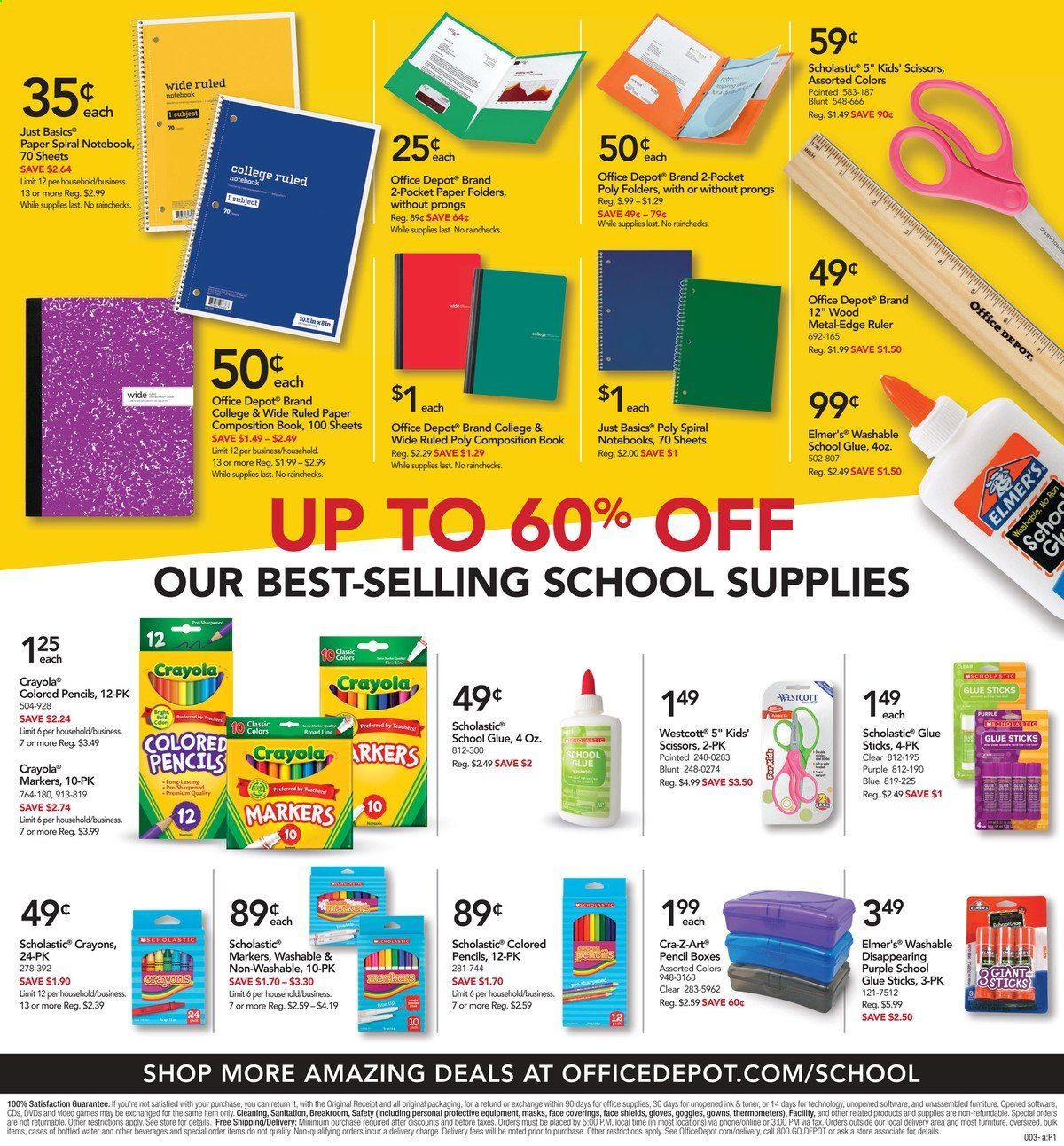 Office DEPOT Weekly Ad Flyer October 4 to October 10