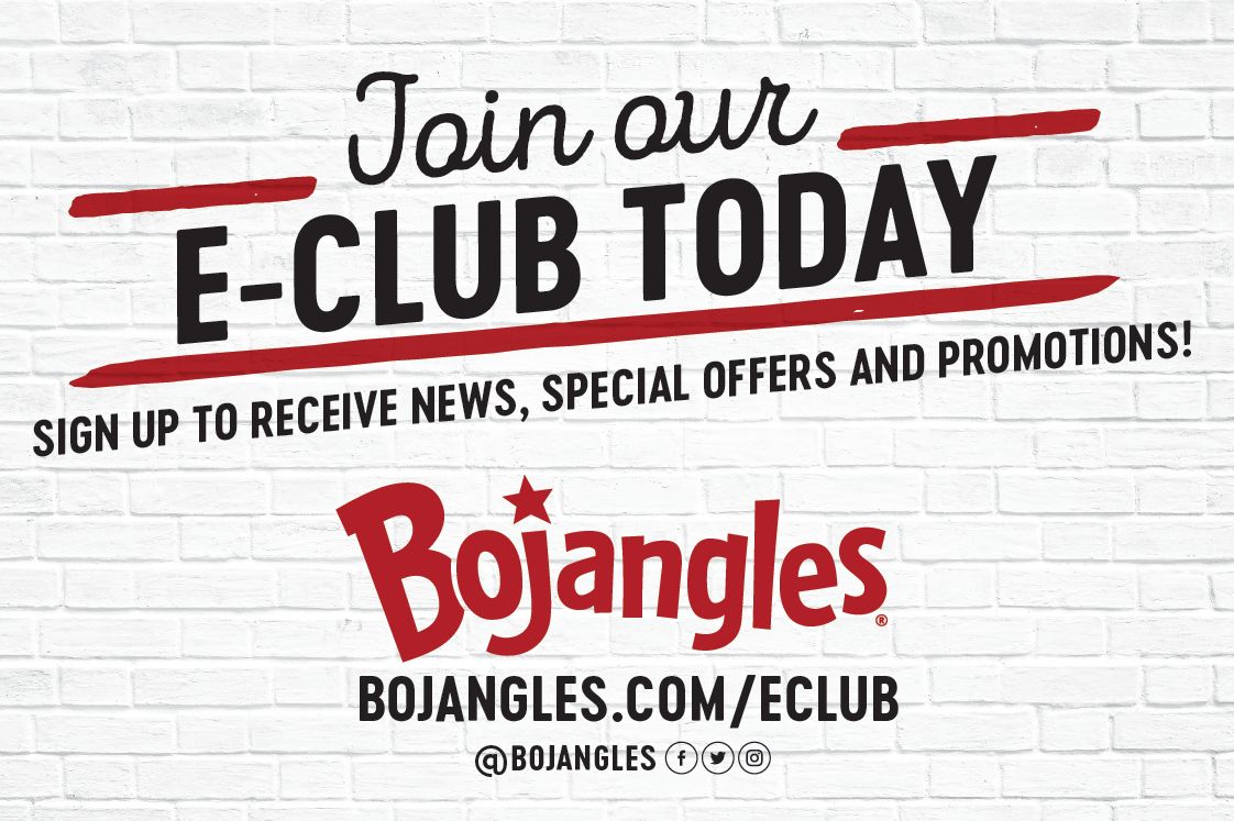 Get a Free Half Gallon of Legendary Iced Tea With Purchase at Bojangles when You Join Bojangles' E-Club Get a Free Half Gallon of Legendary Iced Tea With Purchase at Bojangles when You Join Bojangles' E-Club