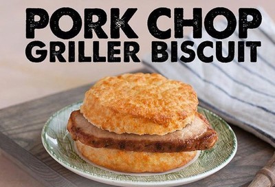 Pork Chop Griller Biscuit Returns for a Limited Time Only at Bojangles