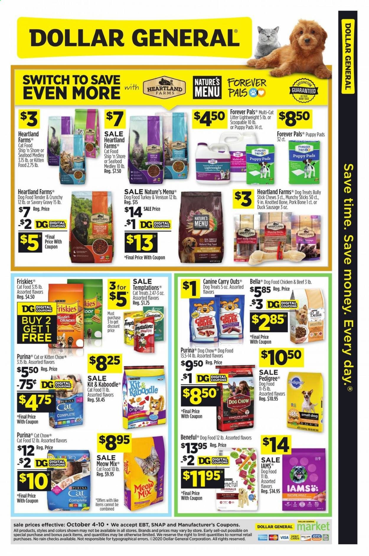 Dollar General Weekly Ad Flyer October 4 to October 10