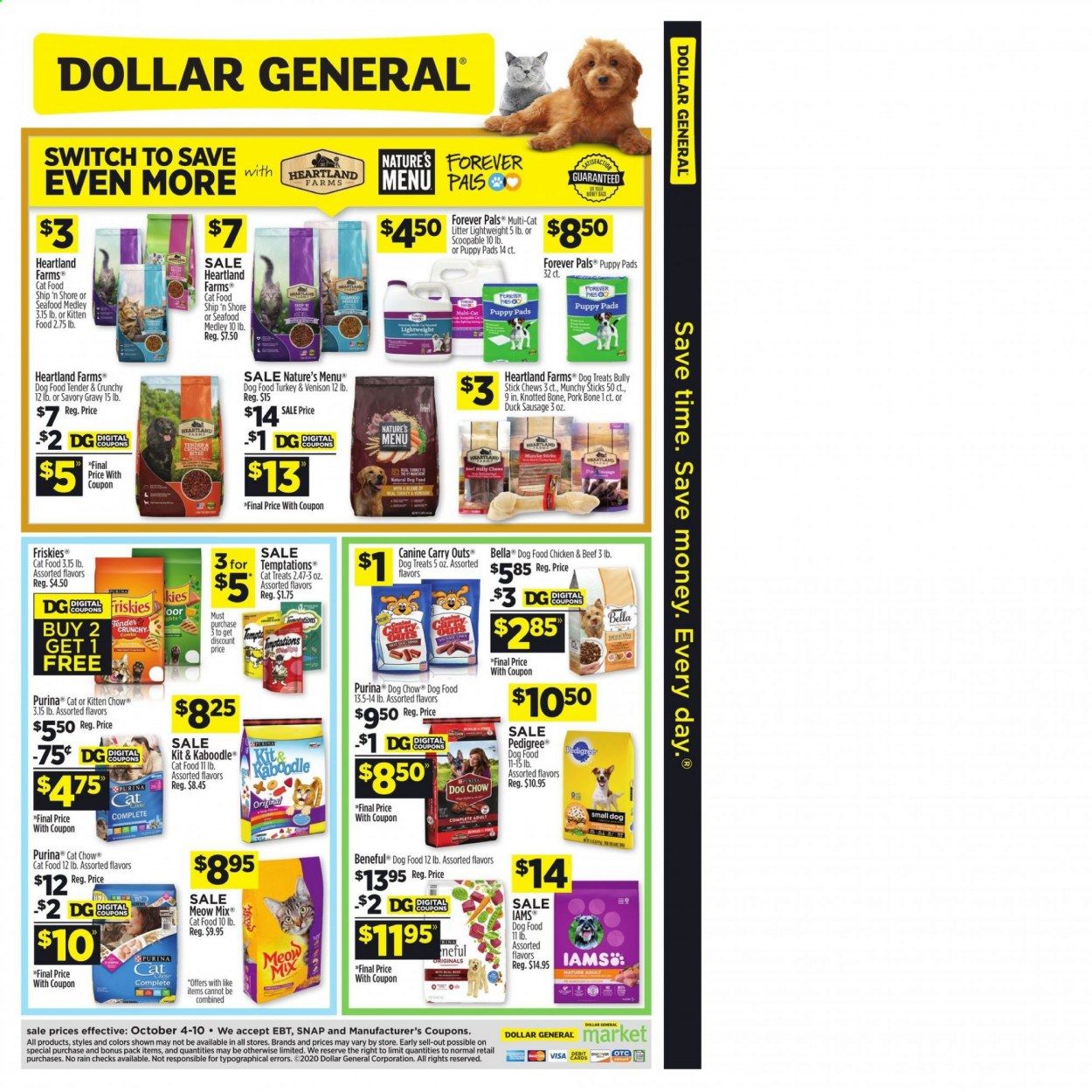Dollar General (MS) Weekly Ad Flyer October 4 to October 10