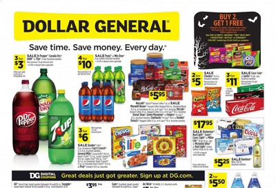 Dollar General (CA) Weekly Ad Flyer October 4 to October 10
