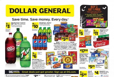 Dollar General (CA) Weekly Ad Flyer October 4 to October 10