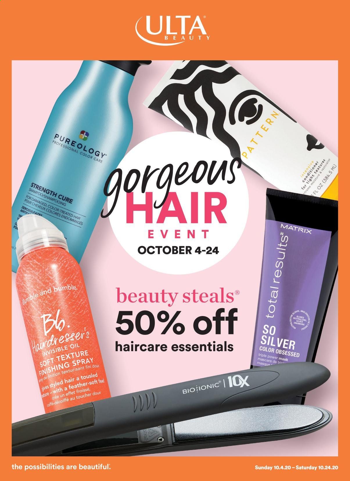 Ulta Beauty Weekly Ad Flyer October 4 to October 24