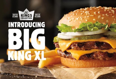 Big King XL Makes its Mark Again at Burger King for a Limited Time Only 