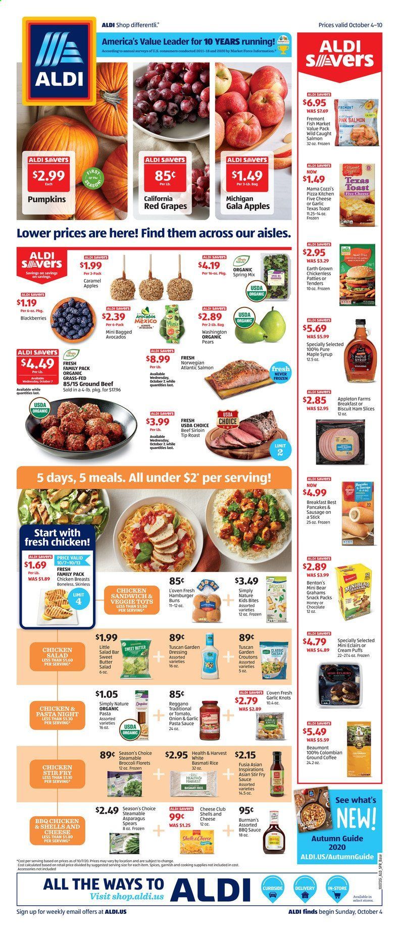 ALDI (KY, OH, WV) Weekly Ad Flyer October 4 to October 10