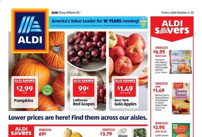 ALDI (CT, NH, NY, OH, RI) Weekly Ad Flyer October 4 to October 10