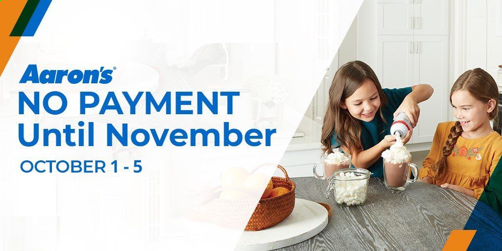Aaron's Weekly Ad Flyer October 1 to October 5
