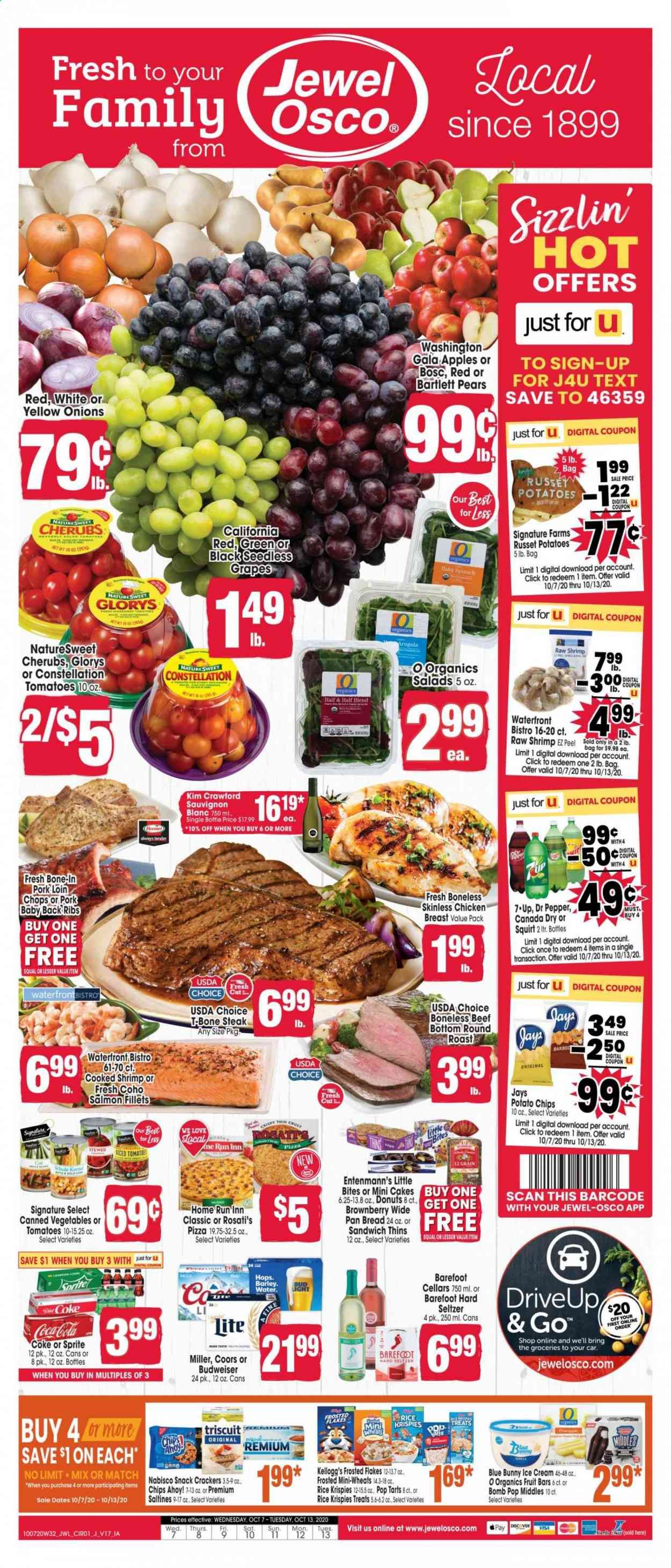 Jewel Osco (IA) Weekly Ad Flyer October 7 to October 13