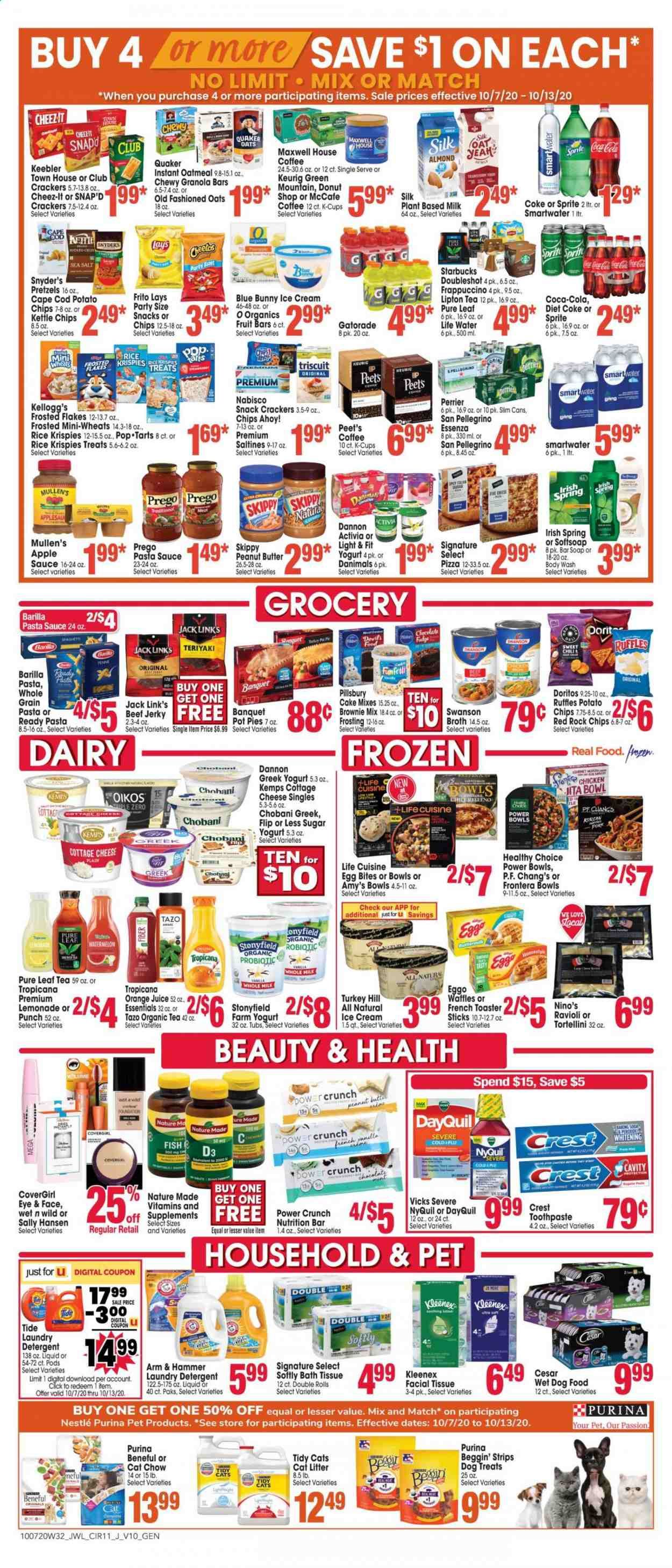 Jewel Osco (IN) Weekly Ad Flyer October 7 to October 13